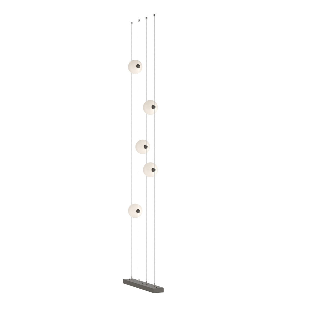 Hubbardton Forge - LED Pendant - Abacus - Dark Smoke- Union Lighting Luminaires Decor