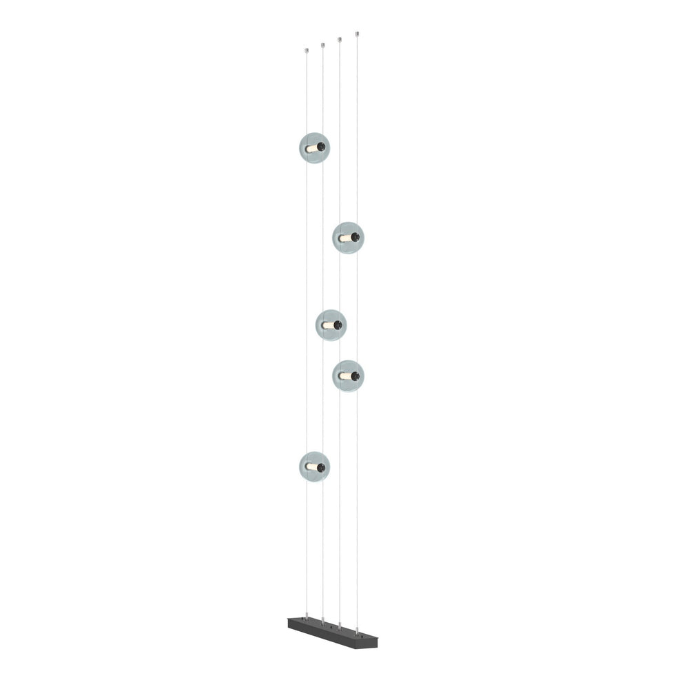 Hubbardton Forge - LED Pendant - Abacus - Black- Union Lighting Luminaires Decor