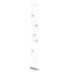 Hubbardton Forge - LED Pendant - Abacus - Vintage Platinum- Union Lighting Luminaires Decor