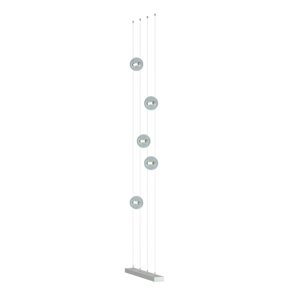 Hubbardton Forge - LED Pendant - Abacus - Vintage Platinum- Union Lighting Luminaires Decor