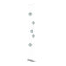 Hubbardton Forge - LED Pendant - Abacus - Vintage Platinum- Union Lighting Luminaires Decor