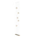 Hubbardton Forge - LED Pendant - Abacus - Soft Gold- Union Lighting Luminaires Decor