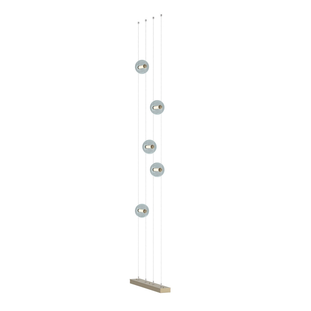 Hubbardton Forge - LED Pendant - Abacus - Soft Gold- Union Lighting Luminaires Decor