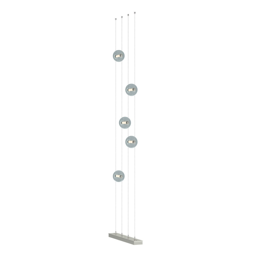 Hubbardton Forge - LED Pendant - Abacus - Sterling- Union Lighting Luminaires Decor