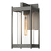 Hubbardton Forge - One Light Outdoor Wall Sconce - Cela - Coastal Natural Iron- Union Lighting Luminaires Decor