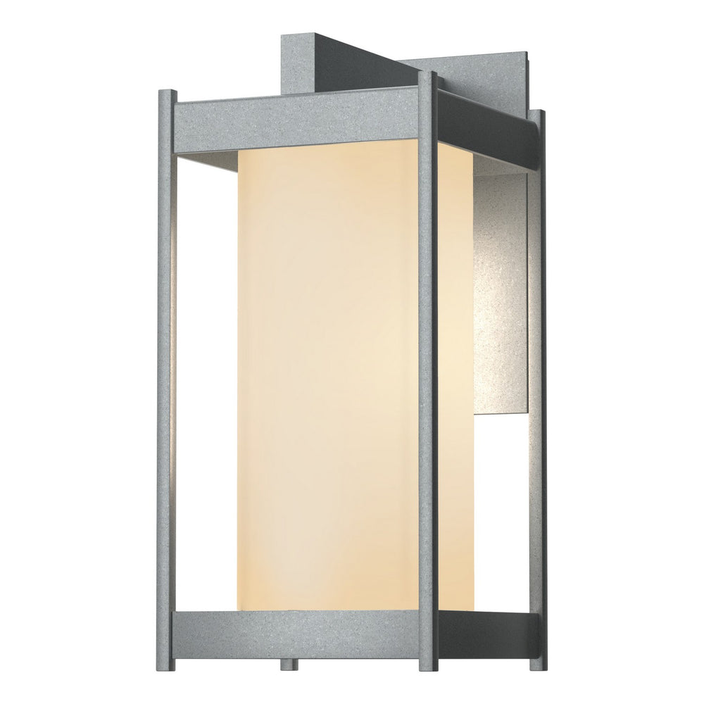Hubbardton Forge - One Light Outdoor Wall Sconce - Cela - Coastal Burnished Steel- Union Lighting Luminaires Decor