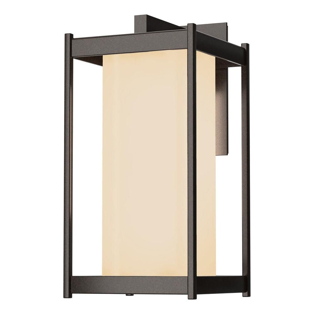 Hubbardton Forge - One Light Outdoor Wall Sconce - Cela - Coastal Bronze- Union Lighting Luminaires Decor