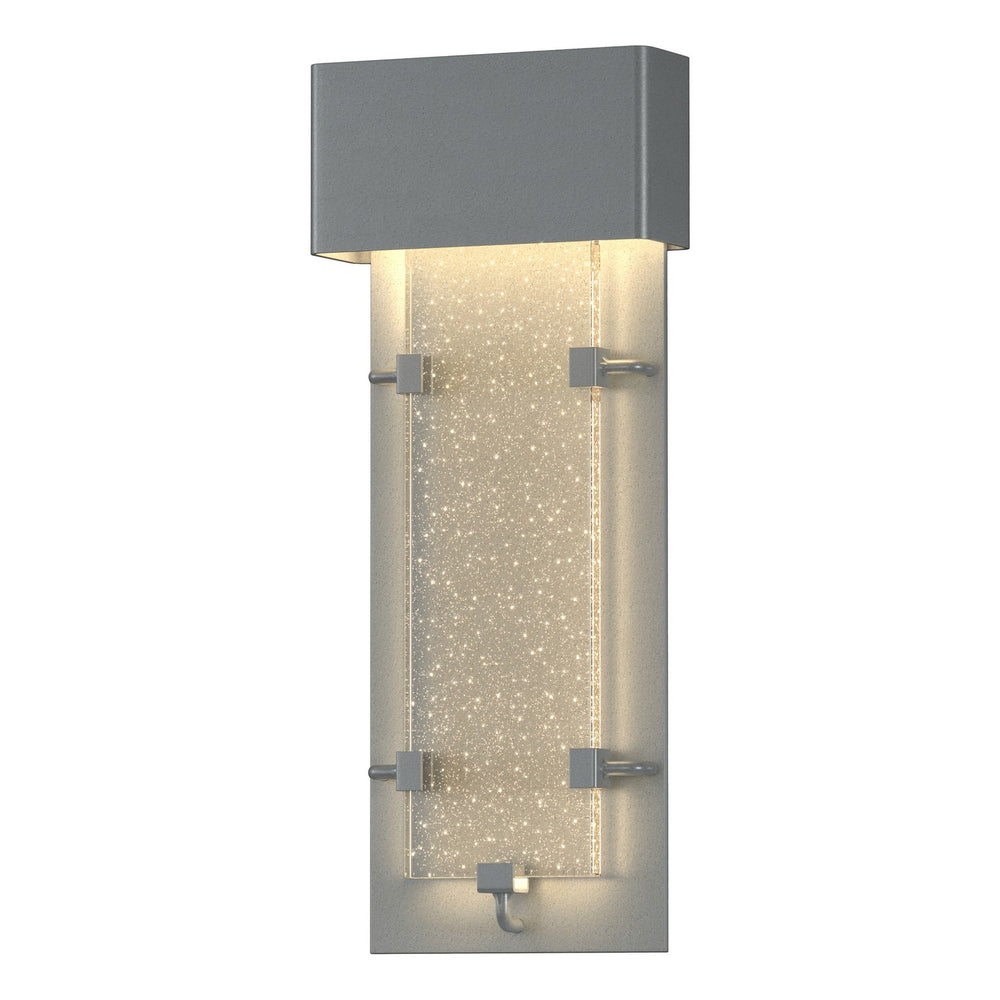Hubbardton Forge - LED Outdoor Wall Sconce - Ursa - Coastal Burnished Steel- Union Lighting Luminaires Decor
