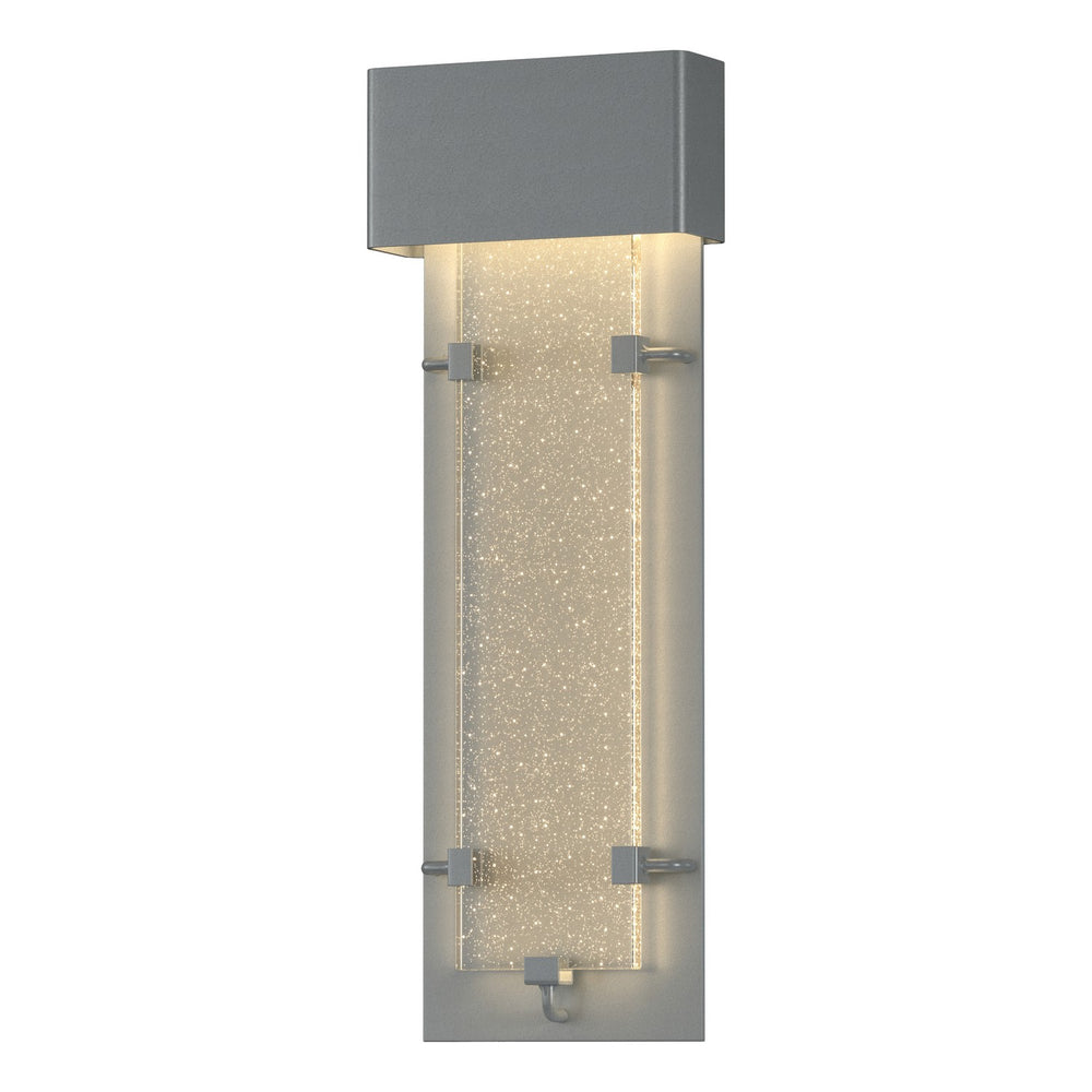 Hubbardton Forge - LED Outdoor Wall Sconce - Ursa - Coastal Burnished Steel- Union Lighting Luminaires Decor
