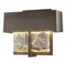 Hubbardton Forge - LED Outdoor Wall Sconce - Shard - Coastal Dark Smoke- Union Lighting Luminaires Decor