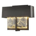 Hubbardton Forge - LED Outdoor Wall Sconce - Shard - Coastal Black- Union Lighting Luminaires Decor