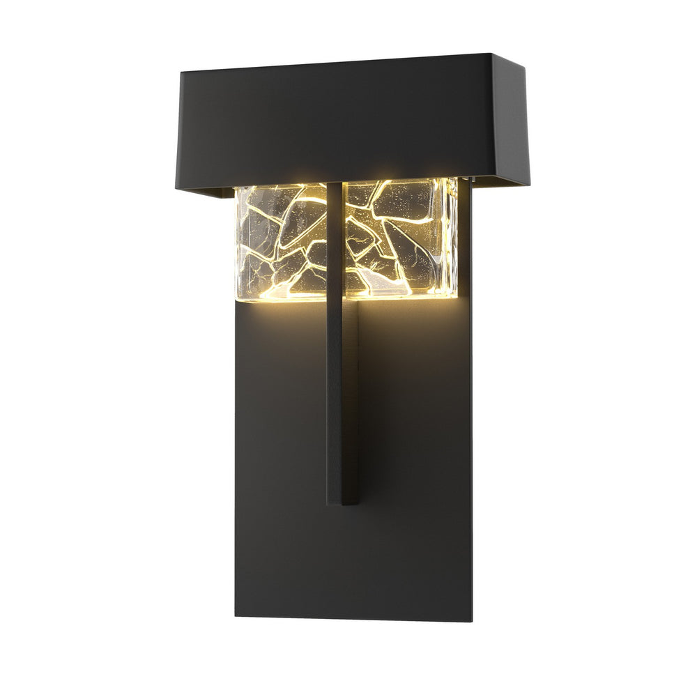 Hubbardton Forge - LED Outdoor Wall Sconce - Shard - Coastal Black- Union Lighting Luminaires Decor