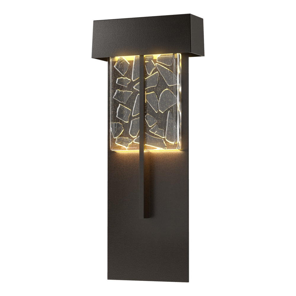 Hubbardton Forge - LED Outdoor Wall Sconce - Shard - Coastal Oil Rubbed Bronze- Union Lighting Luminaires Decor