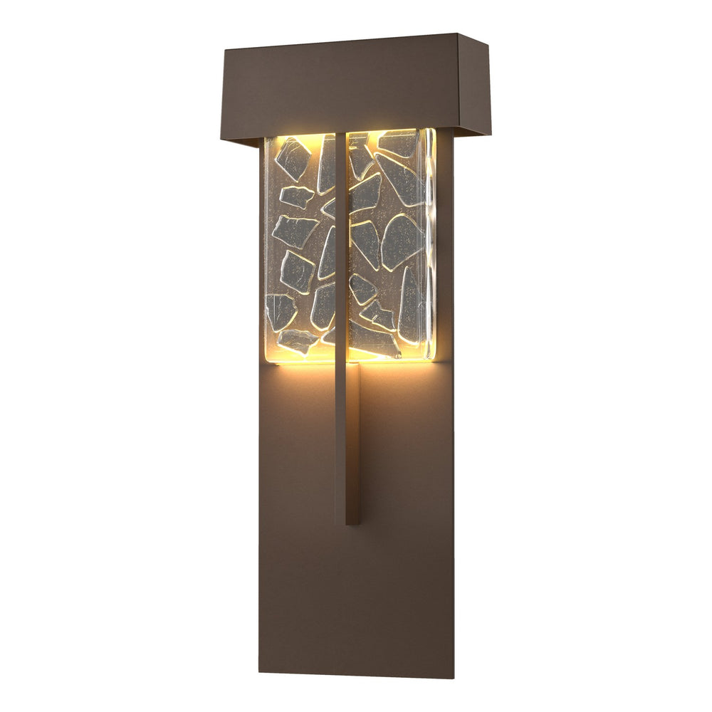 Hubbardton Forge - LED Outdoor Wall Sconce - Shard - Coastal Bronze- Union Lighting Luminaires Decor