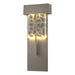 Hubbardton Forge - LED Outdoor Wall Sconce - Shard - Coastal Burnished Steel- Union Lighting Luminaires Decor