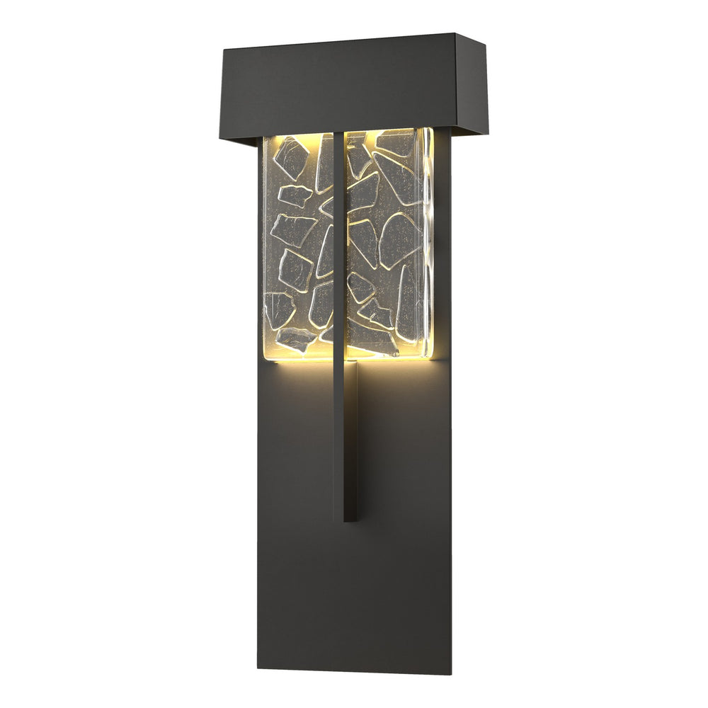 Hubbardton Forge - LED Outdoor Wall Sconce - Shard - Coastal Black- Union Lighting Luminaires Decor