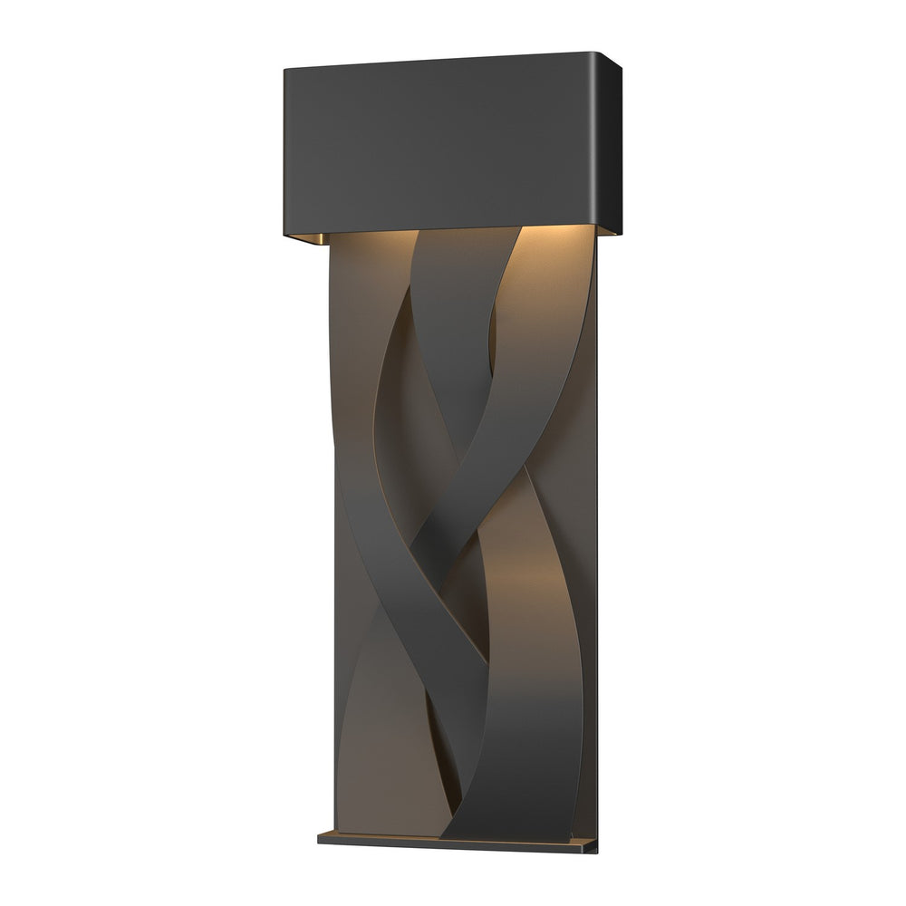Hubbardton Forge - LED Outdoor Wall Sconce - Tress - Coastal Black- Union Lighting Luminaires Decor