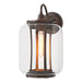 Hubbardton Forge - One Light Outdoor Wall Sconce - Fairwinds - Coastal Bronze- Union Lighting Luminaires Decor