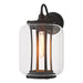 Hubbardton Forge - One Light Outdoor Wall Sconce - Fairwinds - Coastal Black- Union Lighting Luminaires Decor