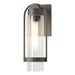 Hubbardton Forge - One Light Outdoor Wall Sconce - Alcove - Coastal Natural Iron- Union Lighting Luminaires Decor