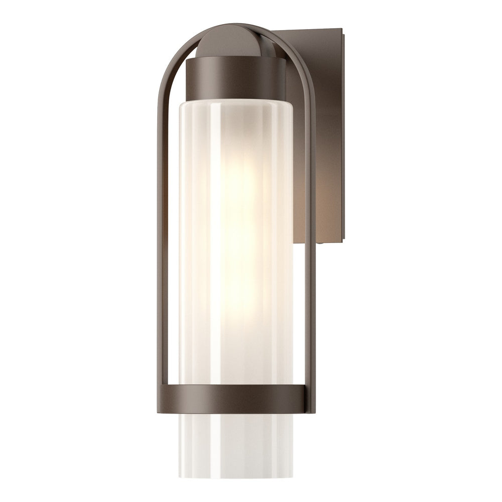 Hubbardton Forge - One Light Outdoor Wall Sconce - Alcove - Coastal Bronze- Union Lighting Luminaires Decor