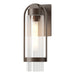 Hubbardton Forge - One Light Outdoor Wall Sconce - Alcove - Coastal Bronze- Union Lighting Luminaires Decor