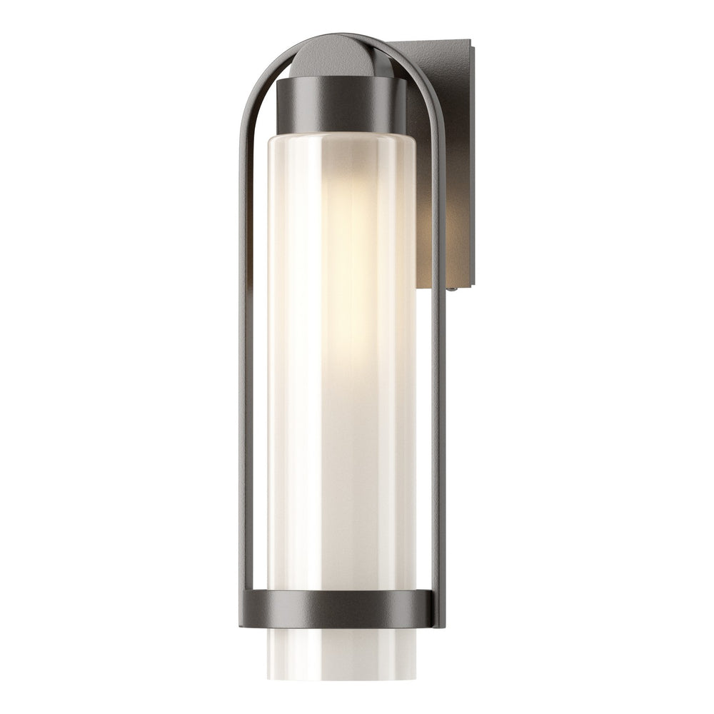Hubbardton Forge - One Light Outdoor Wall Sconce - Alcove - Coastal Oil Rubbed Bronze- Union Lighting Luminaires Decor