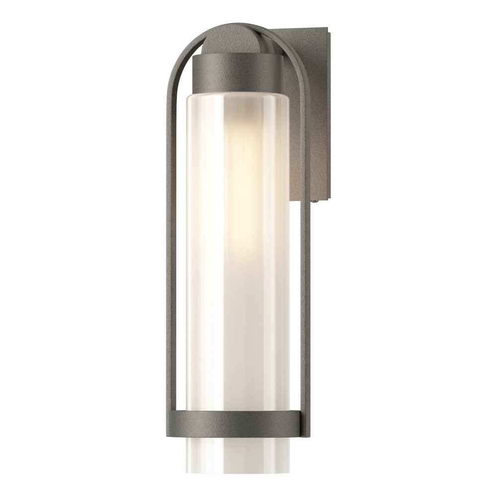Hubbardton Forge - One Light Outdoor Wall Sconce - Alcove - Coastal Natural Iron- Union Lighting Luminaires Decor