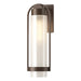 Hubbardton Forge - One Light Outdoor Wall Sconce - Alcove - Coastal Bronze- Union Lighting Luminaires Decor