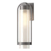 Hubbardton Forge - One Light Outdoor Wall Sconce - Alcove - Coastal Burnished Steel- Union Lighting Luminaires Decor