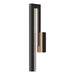 Hubbardton Forge - LED Outdoor Wall Sconce - Edge - Coastal Oil Rubbed Bronze- Union Lighting Luminaires Decor