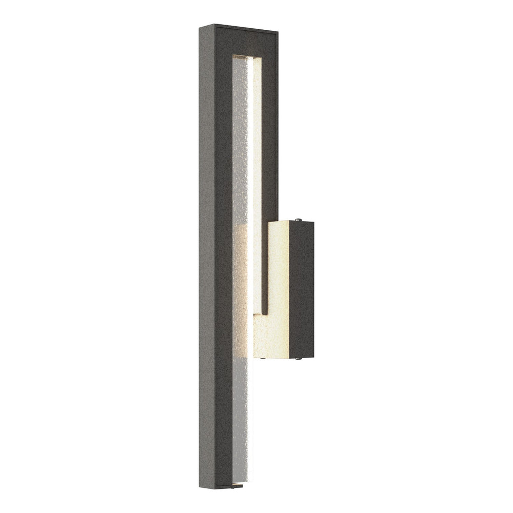 Hubbardton Forge - LED Outdoor Wall Sconce - Edge - Coastal Natural Iron- Union Lighting Luminaires Decor