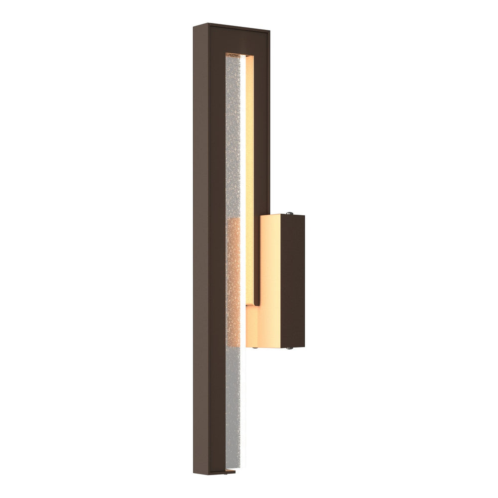 Hubbardton Forge - LED Outdoor Wall Sconce - Edge - Coastal Bronze- Union Lighting Luminaires Decor