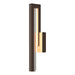 Hubbardton Forge - LED Outdoor Wall Sconce - Edge - Coastal Bronze- Union Lighting Luminaires Decor