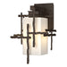 Hubbardton Forge - One Light Outdoor Wall Sconce - Tura - Coastal Bronze- Union Lighting Luminaires Decor