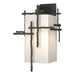 Hubbardton Forge - One Light Outdoor Wall Sconce - Tura - Coastal Natural Iron- Union Lighting Luminaires Decor