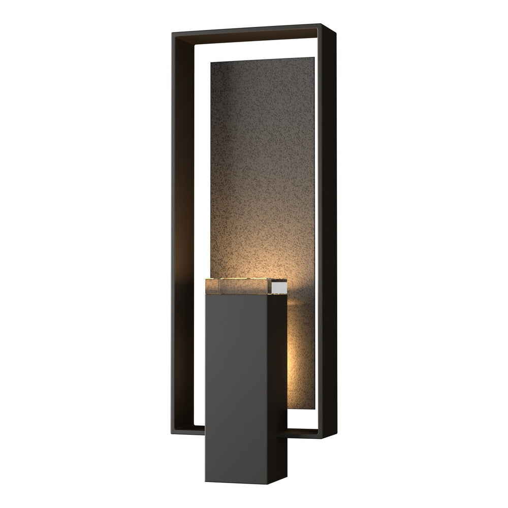 Hubbardton Forge - Two Light Outdoor Wall Sconce - Shadow Box - Coastal Oil Rubbed Bronze- Union Lighting Luminaires Decor