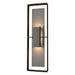 Hubbardton Forge - Two Light Outdoor Wall Sconce - Shadow Box - Coastal Oil Rubbed Bronze- Union Lighting Luminaires Decor