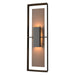 Hubbardton Forge - Two Light Outdoor Wall Sconce - Shadow Box - Coastal Oil Rubbed Bronze- Union Lighting Luminaires Decor