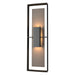 Hubbardton Forge - Two Light Outdoor Wall Sconce - Shadow Box - Coastal Black- Union Lighting Luminaires Decor