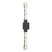 Hubbardton Forge - Two Light Outdoor Wall Sconce - Refraction - Coastal Oil Rubbed Bronze- Union Lighting Luminaires Decor