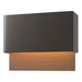 Hubbardton Forge - LED Outdoor Wall Sconce - Stratum - Coastal Oil Rubbed Bronze- Union Lighting Luminaires Decor