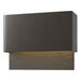 Hubbardton Forge - LED Outdoor Wall Sconce - Stratum - Coastal Oil Rubbed Bronze- Union Lighting Luminaires Decor