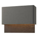 Hubbardton Forge - LED Outdoor Wall Sconce - Stratum - Coastal Natural Iron- Union Lighting Luminaires Decor