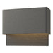 Hubbardton Forge - LED Outdoor Wall Sconce - Stratum - Coastal Natural Iron- Union Lighting Luminaires Decor