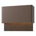 Hubbardton Forge - LED Outdoor Wall Sconce - Stratum - Coastal Bronze- Union Lighting Luminaires Decor