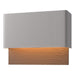 Hubbardton Forge - LED Outdoor Wall Sconce - Stratum - Coastal Burnished Steel- Union Lighting Luminaires Decor