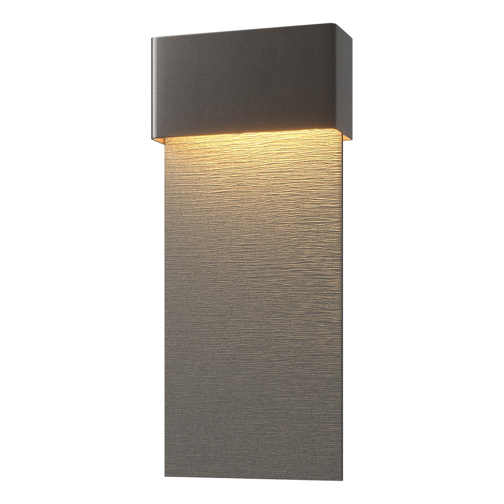 Hubbardton Forge - LED Outdoor Wall Sconce - Stratum - Coastal Oil Rubbed Bronze- Union Lighting Luminaires Decor
