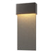 Hubbardton Forge - LED Outdoor Wall Sconce - Stratum - Coastal Oil Rubbed Bronze- Union Lighting Luminaires Decor