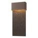 Hubbardton Forge - LED Outdoor Wall Sconce - Stratum - Coastal Bronze- Union Lighting Luminaires Decor